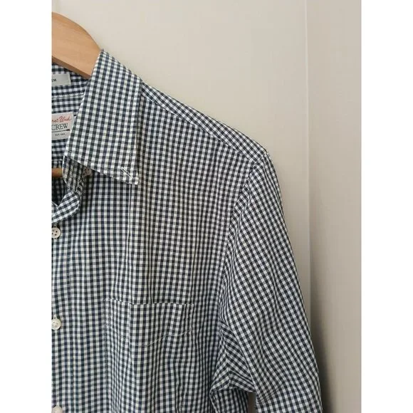 J. Crew Secret Wash Cotton Poplin Button-Up Shirt - Picture 3 of 8
